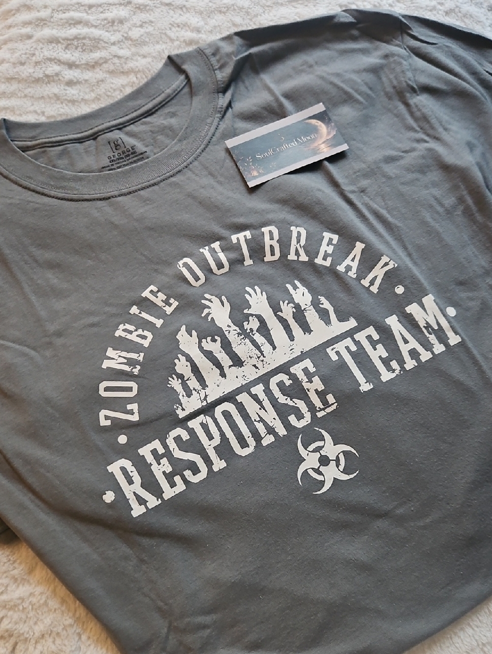 George Gray Zombie Outbreak Response Team Graphic Tee